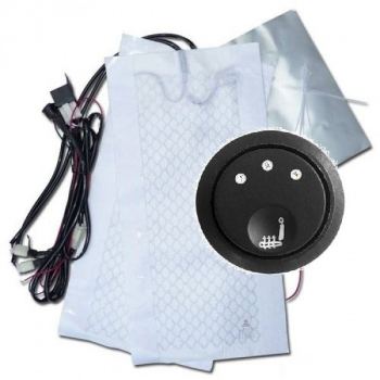 Kit Incalzire In Scaune Auto Universal Carbon Butoane Push Slim 3 Trepte 