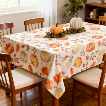 Față de masă decorativă – 140 x 240 cm – 70% poliester, 30% bumbac
