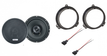 Pachet audio dedicat usi spate Audi A4 B6/B7 (2000 - 2008) cu boxe Excalibur