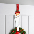 Suport metalic pentru coroniță sau decorațiune de ușă – model Moș – 38 cm