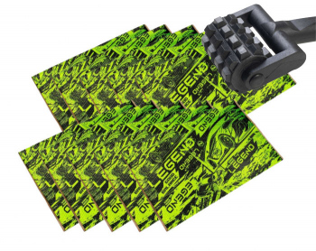 Pachet 10 foi + rola aplicare GRATUITA – Insonorizant auto STP Legend 2 mm (750×470 mm) – Vibro-absorbant profesional pentru uși, podea, plafon, portbagaj