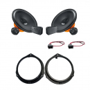 Pachet difuzoare auto usi Fata Mercedes-Benz C Class W204 2011-2015 Hertz Dieci 80 W