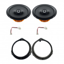 Pachet difuzoare auto usi Spate Mercedes-Benz C Class W204 2011-2015 Hertz Dieci 60 W