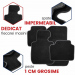 Covorase auto mocheta Audi A4 B6/B7 fabricatie 11.2000 - 10.2007 (NEGRU)