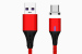 CABLU DATE INCARCARE 2IN1 FAST CHARGE 3.0 USB LA MICRO USB/TYPE-C 1.5M 5A ROSU - 02799