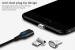 CABLU DATE INCARCARE 2IN1 FAST CHARGE 3.0 USB LA MICRO USB/TYPE-C 1.5M 5A ROSU - 02799