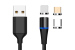 CABLU DATE INCARCARE 3IN1 FAST CHARGE 3.0 USB LA MICRO USB/TYPE-C/LIGHTNING 1.5M 3A NEGRU 02798