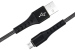 CABLU DATE INCARCARE FISH FAST CHARGE 3.0 USB LA MICRO USB 1M 3A NEGRU 02792