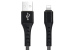 CABLU DATE INCARCARE FISH LIGHTNING(APPLE) 1M 2.4A NEGRU 02794