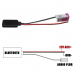 Cablu adaptor auxiliar bluetooth audio pentru Audi RNS-E mufa: 32 pini