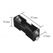 Cutii si carcase pt baterii2 buc. AA (baterie creion)cu mufa de conectare de tip baterie de