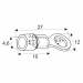 Papuc izolat tip inel6,5/2,3mm