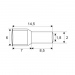 Varf cabluPt. cablu de 2 x 1,0 mm2