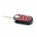 Alfa Romeo - Carcasă cheie - tip briceag, cu 3 butoane - CARGUARD