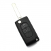 Citroen / Peugeot 307 - Carcasa tip cheie briceag cu 3 butoane, lama VA2-SH3, fara suport baterie, buton portbagaj