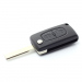 Citroen / Peugeot 307 - Carcasa tip cheie briceag cu 2 butoane, lama VA2-SH2 cu suport baterie