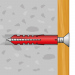 HANDY - Diblu + şurub - 8 x 40 mm - 15 buc. / pachet