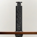 Distribuitor electric ascuns - 3 prize + 2 prize USB - negru lucios - Delight