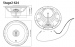 Set difuzoare rotunde 16.5 cm Stage2 624