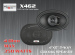 Set difuzoare auto coaxiale pe 2 Cai 4×6″cm, 100W RMS / 350W Max