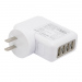 Adaptor universal pentru calatorii cu soclu 4 USB