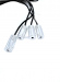 Kit Lumini Ambientale Auto 5 metri cu 4 canale, fir neon RGB cu Aplicatie Telefon Bluetooth