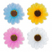 Decor de grădină - floare - 7,5 cm - 4 buc/pachet