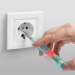 Creion de fază - cu funcție fără contact - cu LED roșu - 70 - 250 V AC - alimentat cu baterie