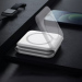 Statie de incarcare wireless - 3 in 1 - alb
