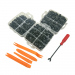 Set de 620 de Cleme din Plastic + 5 unelte