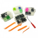 Set 470 buc cleme din plastic + 5 unelte