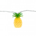 Sir de lumini LED - ananas - 1,65 m - 10 LED-uri - alb cald - 2 x AA