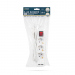 Prelungitor 3 - 3 x 1,5 mm - 1,5 m - cu 2 x USB - cu buton