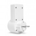 Priză senzor de mișcare - 120° - max 10 m - max 1200W - IP20 - alb
