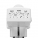 Priză senzor de mișcare - 120° - max 10 m - max 1200W - IP20 - alb