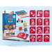 Set de tatuaje cu sclipici TyToo Paw Patrol pentru băieți