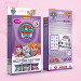 Set de tatuaje cu sclipici TyToo Paw Patrol pentru fete