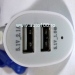 Incarcator auto cu USB dual 3,1A