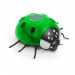 Buburuza solara - verde - 14,5 x 12 x 6 cm - 6 LED-uri alb cald