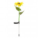 Lampă solară floarea soarelui- 75 cm - 8 LED alb cald