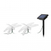 Lumină solară cu LED - libelulă - 2,9 m - 10 LED-uri colorate