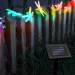 Lumină solară cu LED - libelulă - 2,9 m - 10 LED-uri colorate