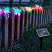 Lumină solară cu LED - fluturi - 2,9 m - 10 LED-uri colorate