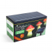 Lampa solara LED - 3 ciuperci - alb cald