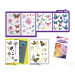 Set autocolante pentru tatuaje: fluturi și flori - 65 buc/pachet