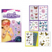 Set autocolante pentru tatuaje: fluturi și flori - 65 buc/pachet