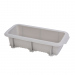 Formă de copt din silicon - gri - 27,5 x 12,5 x 6,2 cm
