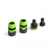 Set pistol de udare - 8 tipuri de pulverizare - 1/2" - cauciucat - 5 piese