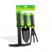 Set instrumente de grădină - cazma, greblă, sapă - plastic - 3 buc