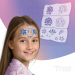 Șablon Mozaic Face Painter - regina gheții - 3 bucăți / pachet Tytoo